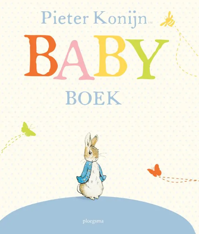 Pieter konijn babyboek