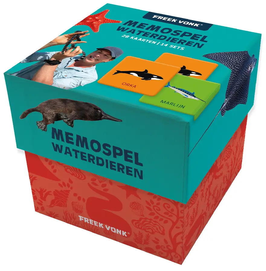 spel Memospel Waterdieren