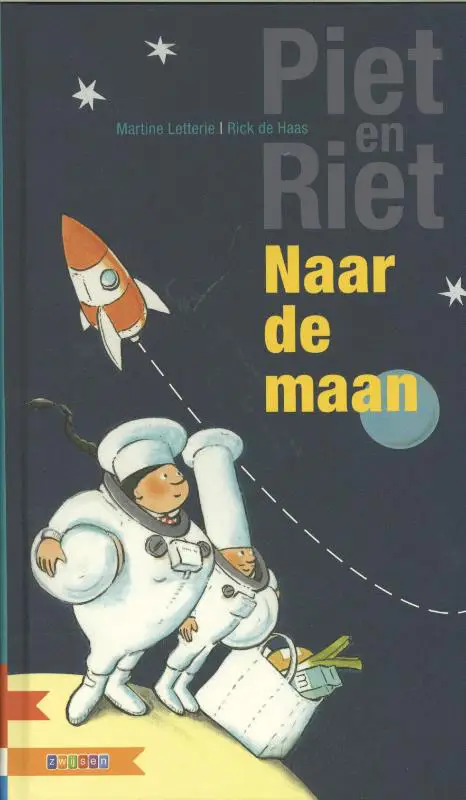 Piet en riet naar de maan