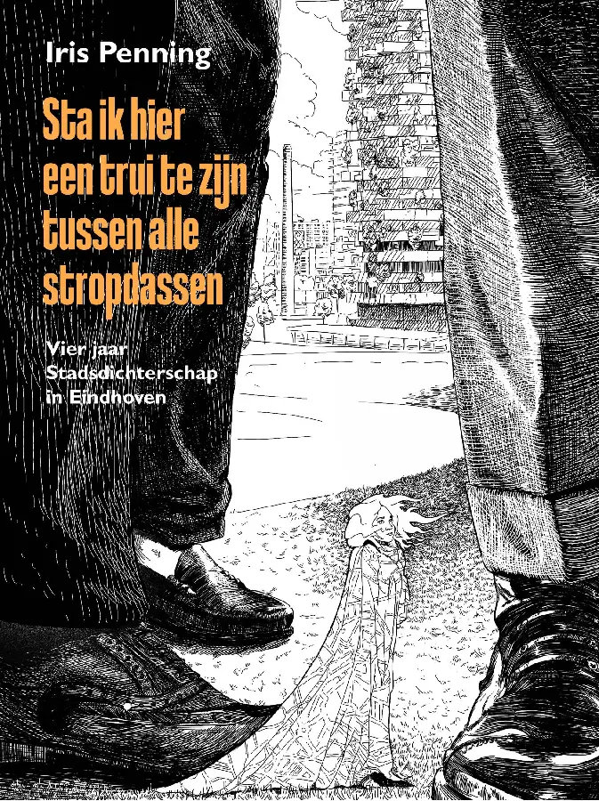 Sta ik hier een trui te zijn tussen alle stropdassen