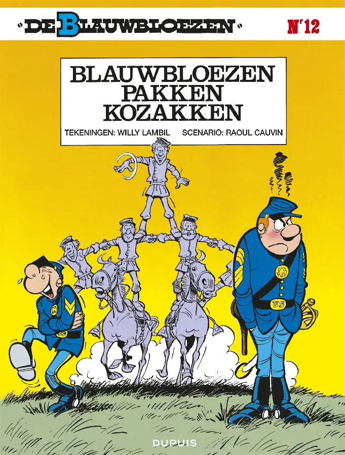 Blauwbloezen pakken kozakken
