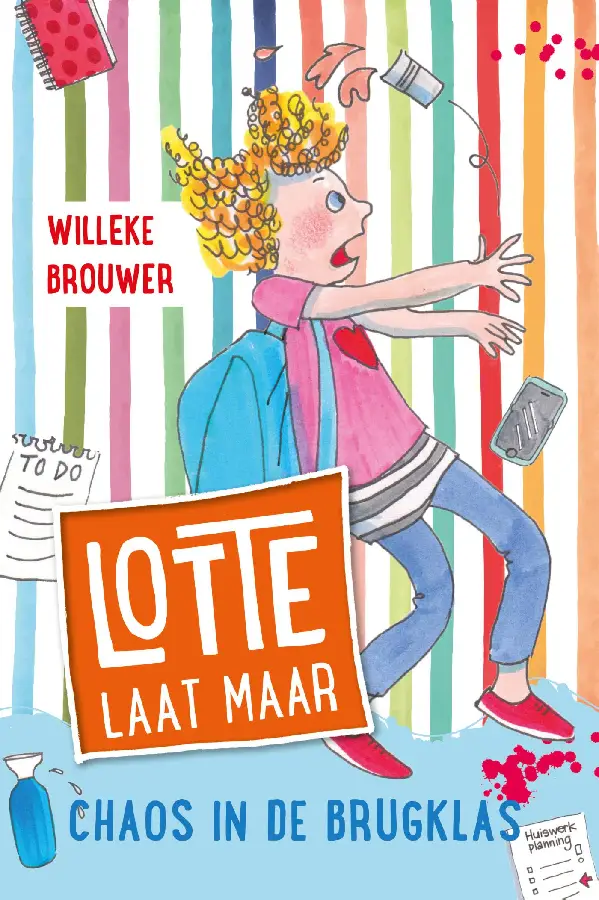 Lotte laat maar 002 - Chaos in de brugkl