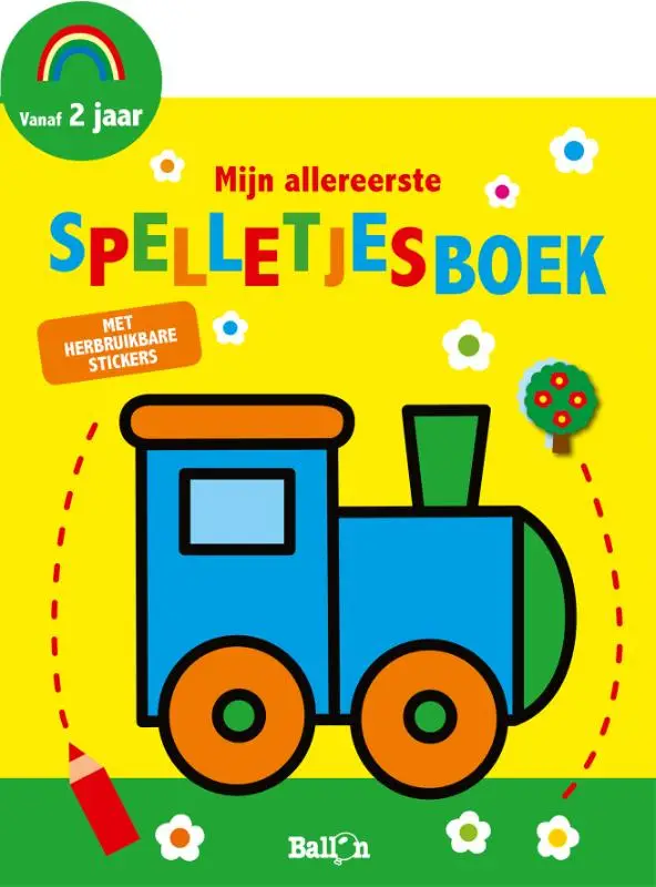 Mijn allereerste spelletjesboek / 2+