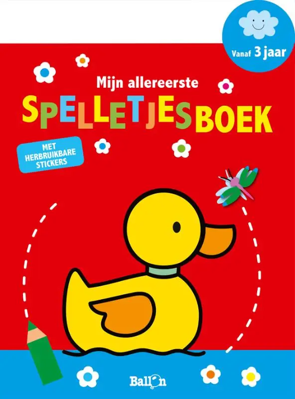 Mijn allereerste spelletjesboek 3+ eend