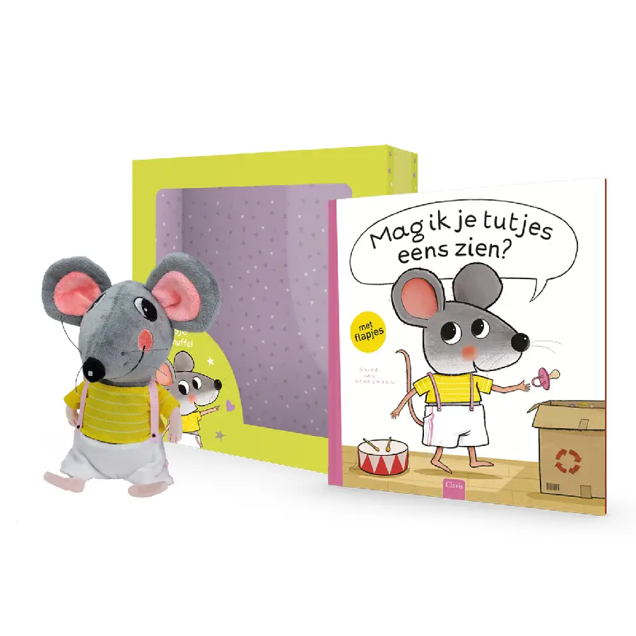 Mag ik je tutjes eens zien? Boek + knuffel