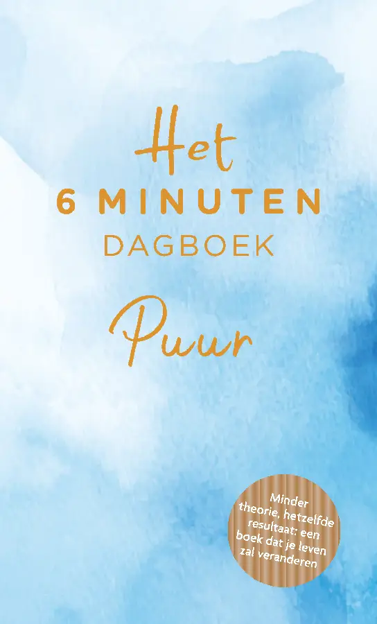 Het 6 minuten dagboek PUUR - wolken editie