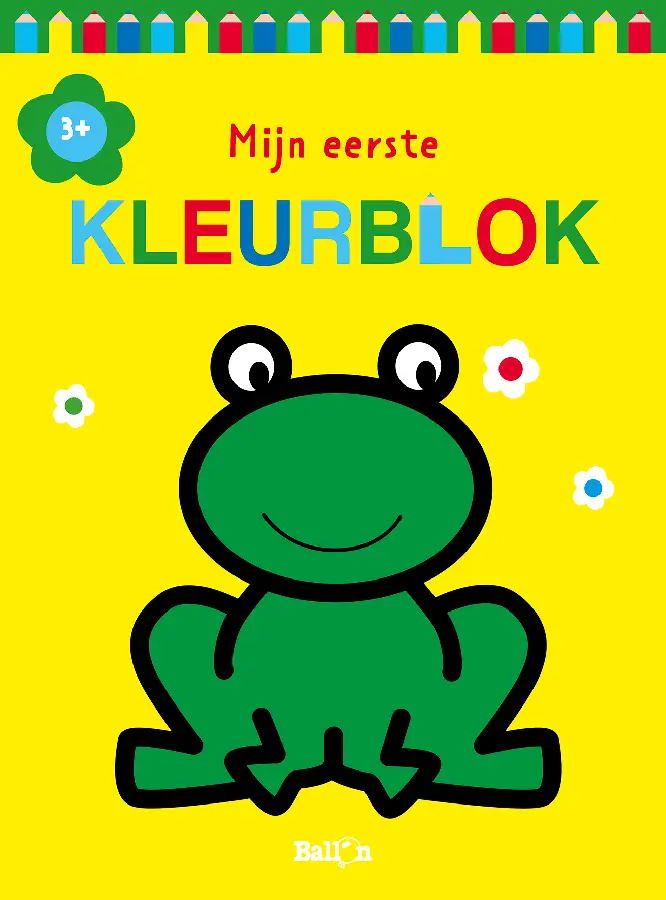 Mijn eerste kleurblok 3+ kikker