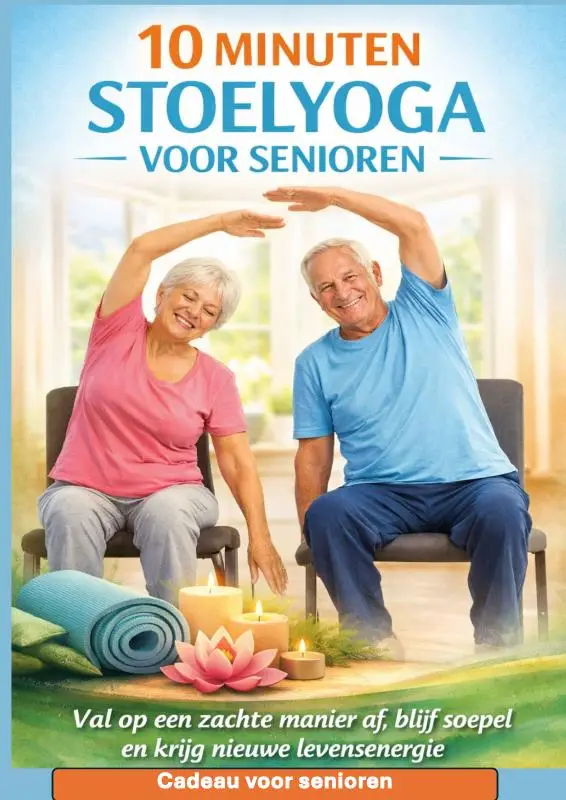 10 MINUTEN STOELYOGA VOOR SENIOREN Val op een zachte manier af, blijf soepel en krijg nieuwe levensenergie- Cadeau voor senioren