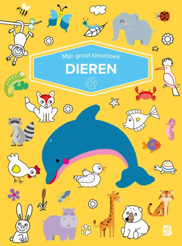 Mijn groot kleurboek dieren