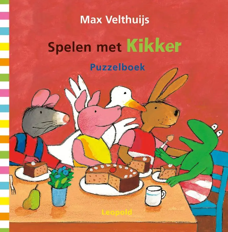 Spelen met kikker puzzelboek