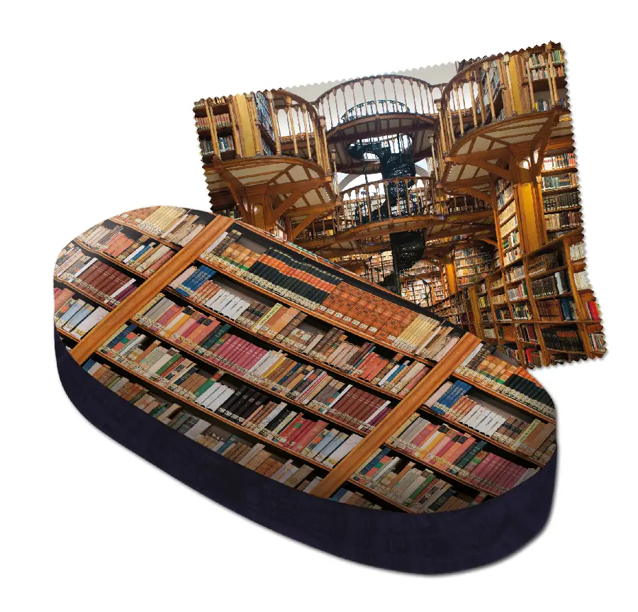 Brillenkoker groot Boeken Kloosterbibliotheek