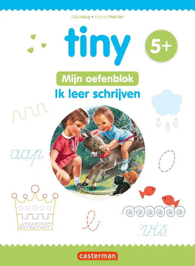 Tiny Oefenblok - Ik leer schrijven 5+