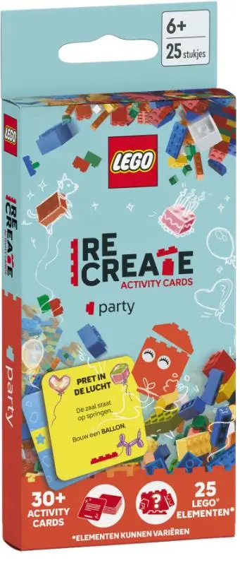 Lego ReCreate Activity Cards: Party