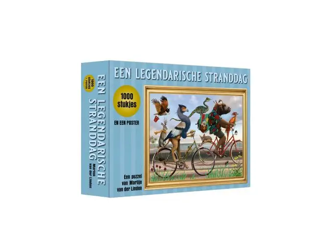 Puzzel Een legendarische stranddag