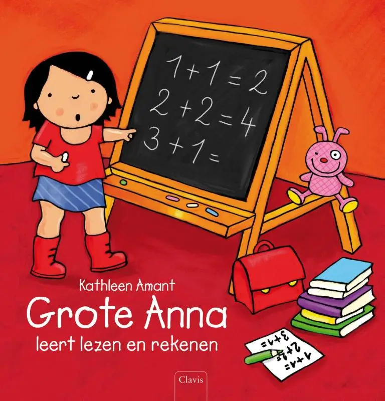 Grote Anna leert lezen en rekenen