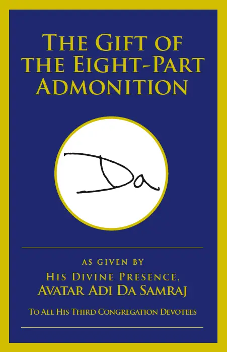 The Gift of the Eight-Part Admonition