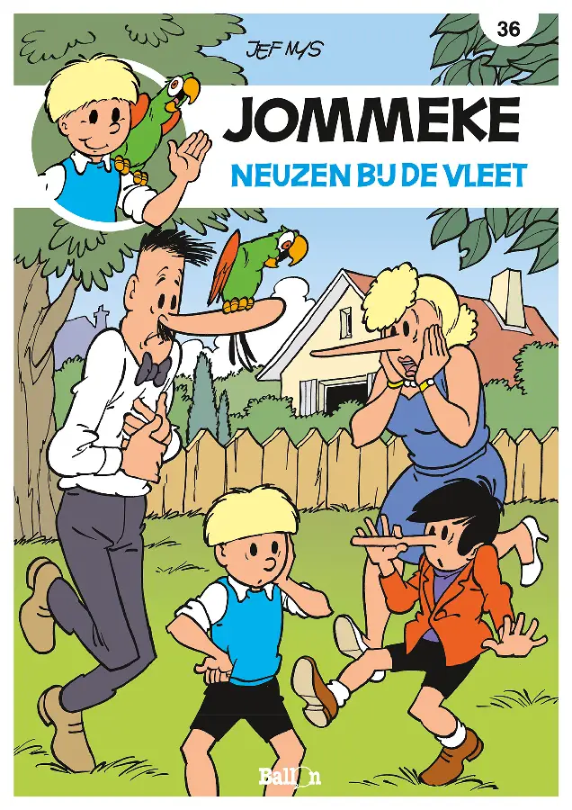 Neuzen bij de vleet