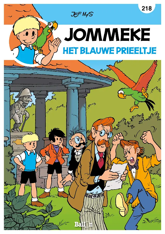 Het blauwe prieeltje