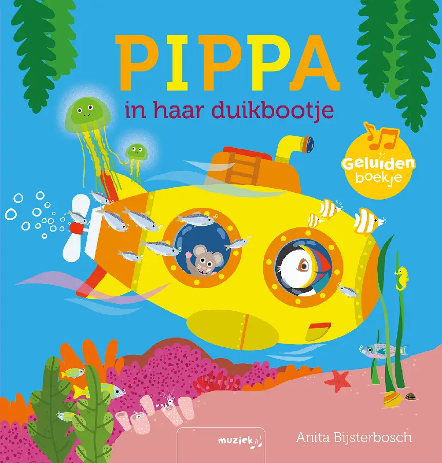 Pippa in haar duikbootje