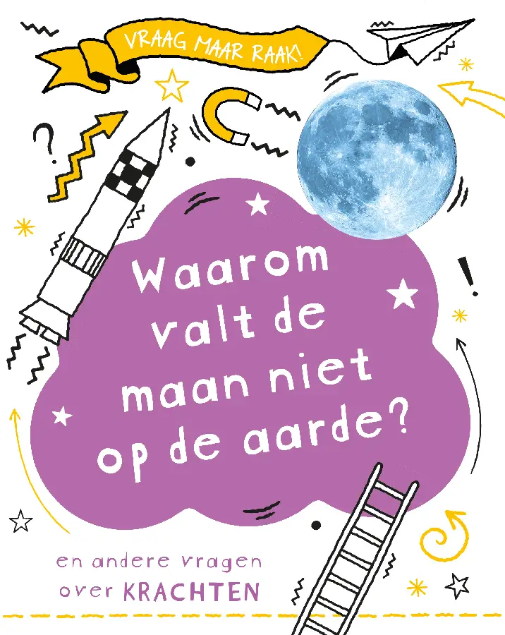 Waarom valt de maan niet op de aarde?