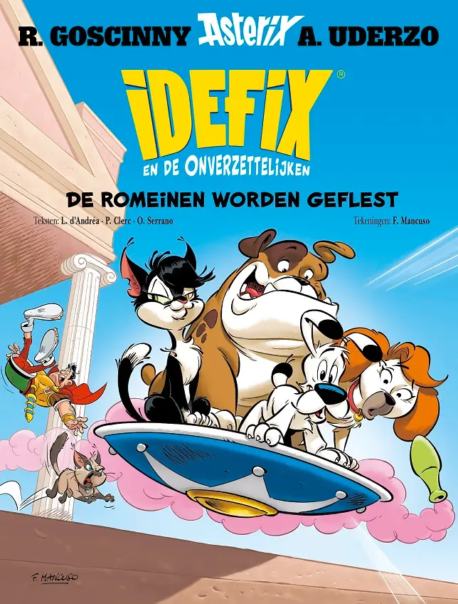Idefix en de onverzettelijken 8 - de romeinen worden geflest (bundel 5 ex.)