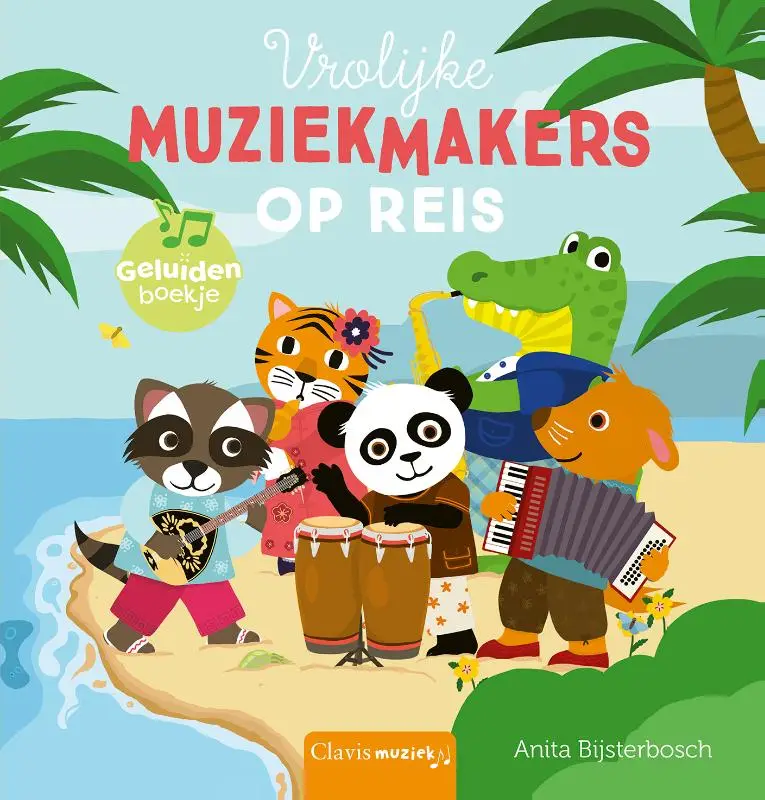Vrolijke muziekmakers op reis