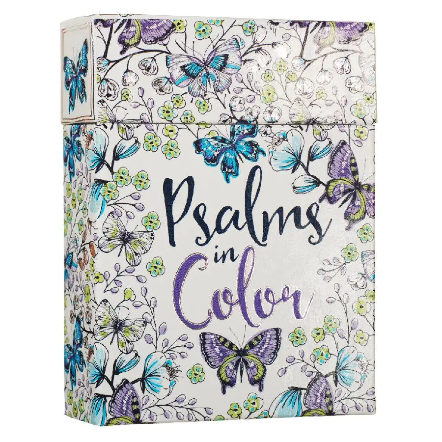 Boxed Coloring Cards Psalms