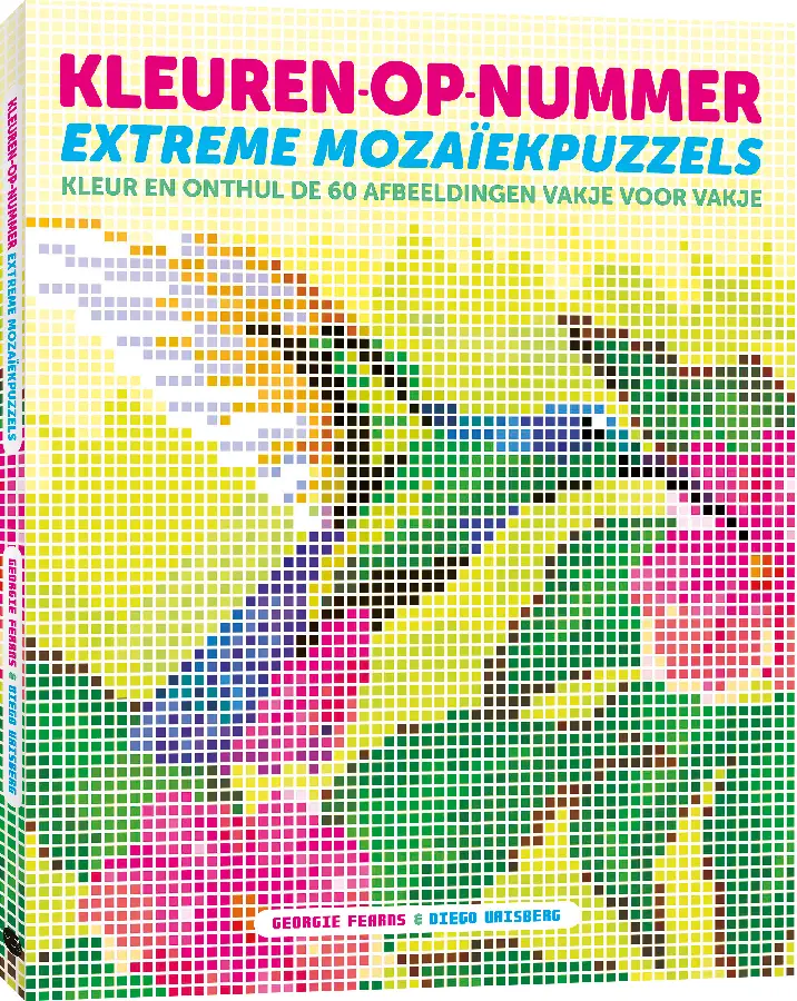 Kleuren-op-nummer: extreme moza´ekpuzzels