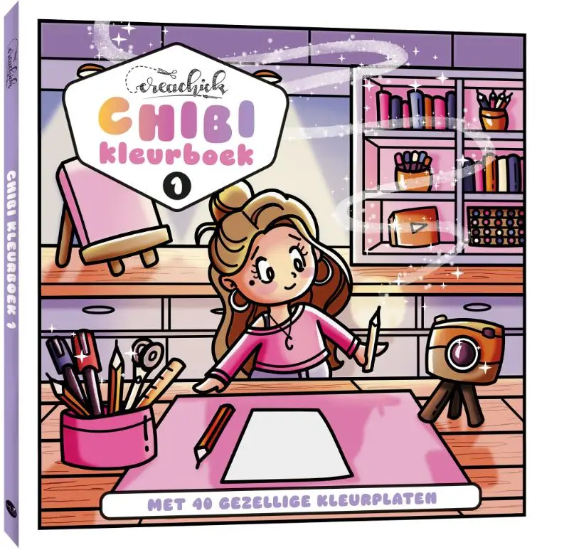 CreaChick Chibikleurboek / 1
