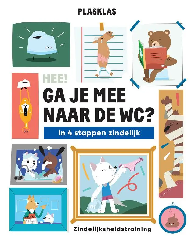 Plasklas - 'Hee! Ga je mee naar de WC?'