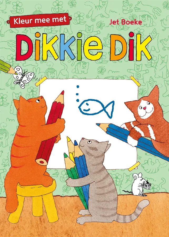 Kleur mee met Dikkie Dik