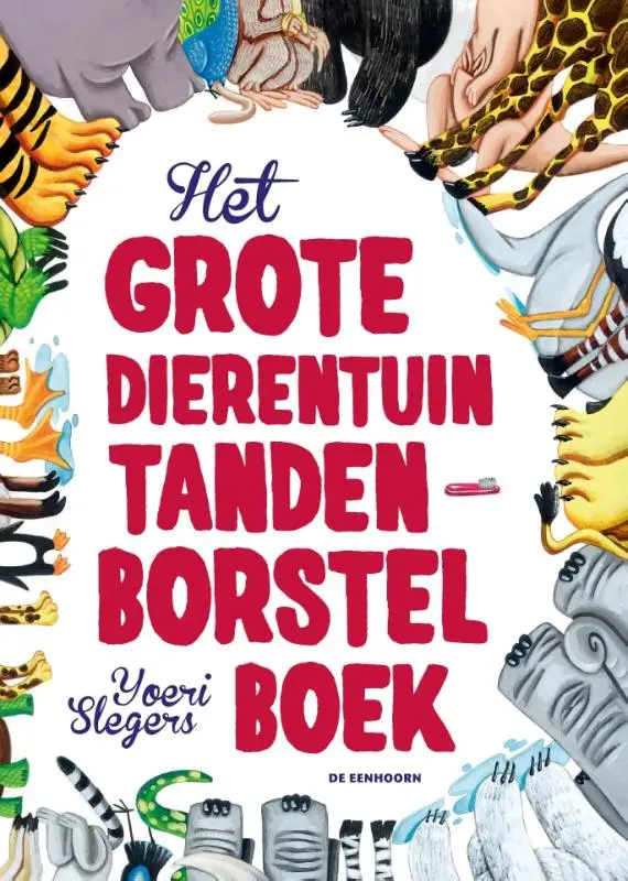 Grote dierentuin tandenborstelboek