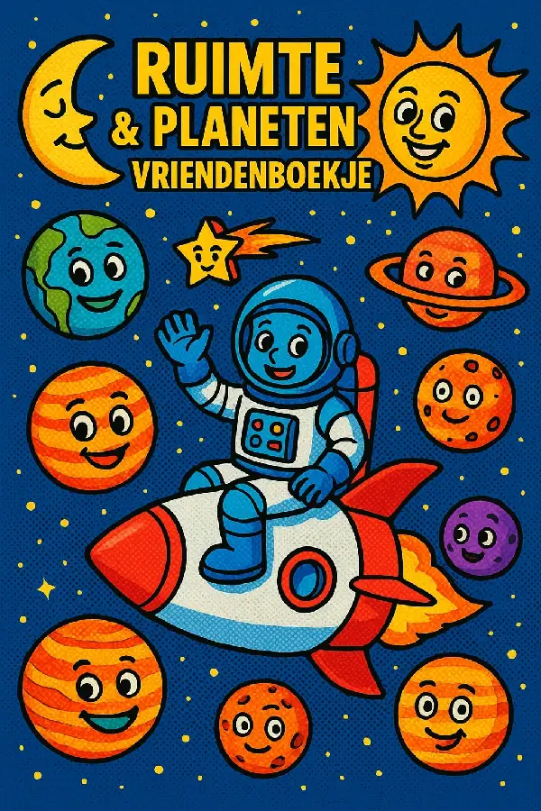 Ruimte & Planeten Vriendenboekje