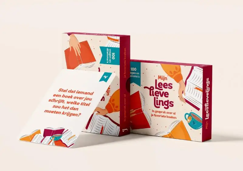 Mijn leeslievelings - kaartspel