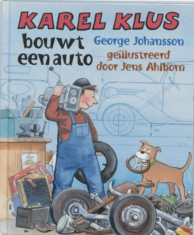 Karel klus bouwt een auto