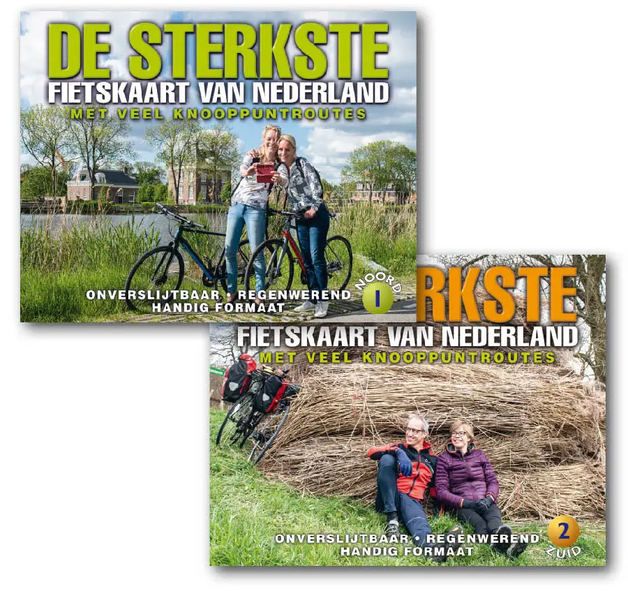 De sterkste fietskaart van Nederland / 1+2