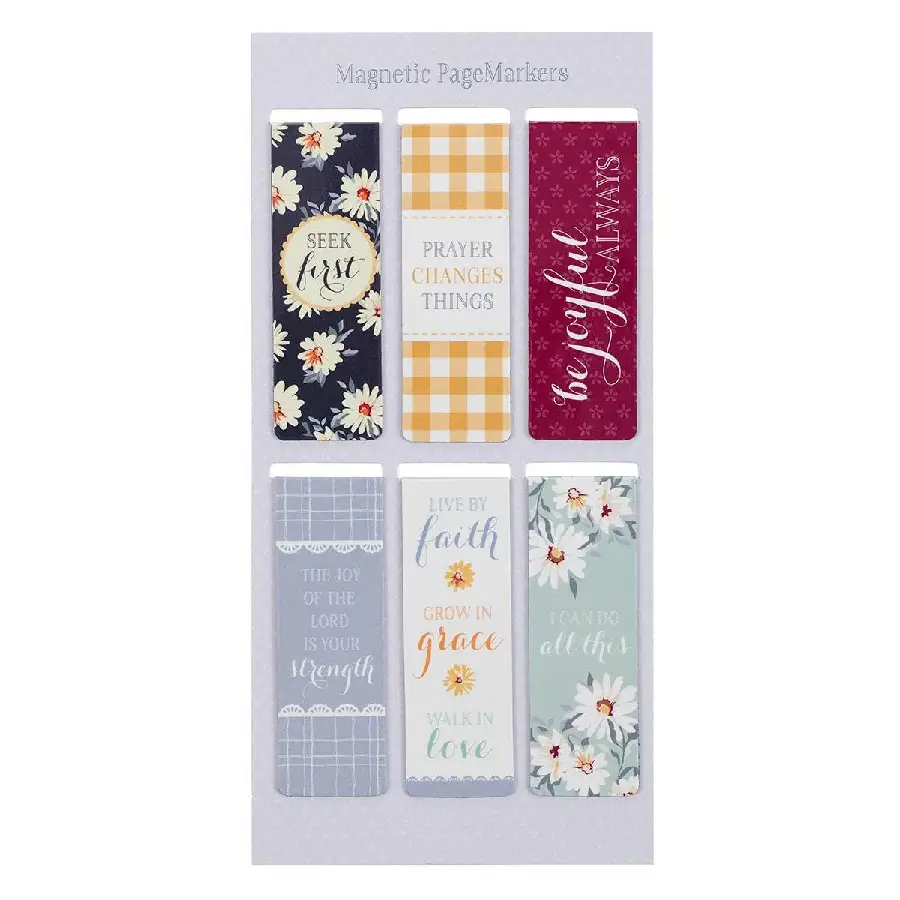 Daisy Magnetic Bookmark Set