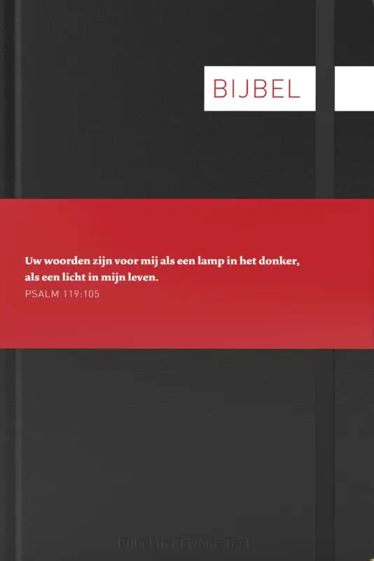 Bijbel in gewone taal  compact zwart