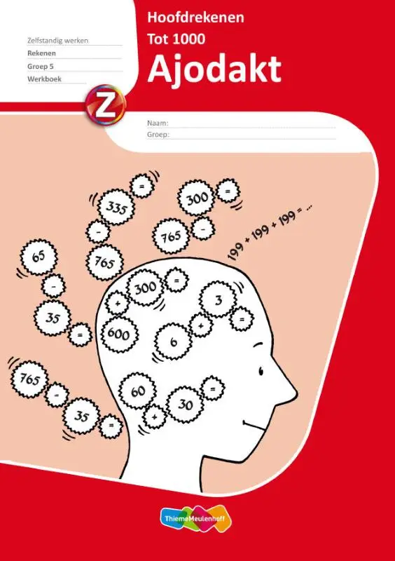 Groep 5 / Ajodakt Hoofdrekenen set a 5 ex / Werkboek