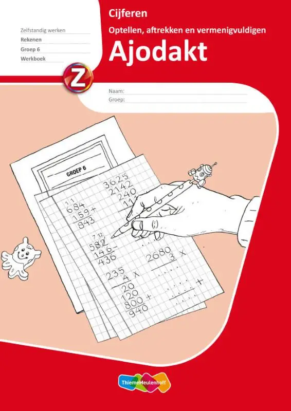 Groep 6 / Ajodakt Cijferen set a 5 ex / Werkboek