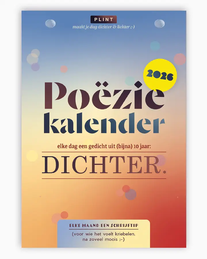 DICHTER. poÙziekalender 2026