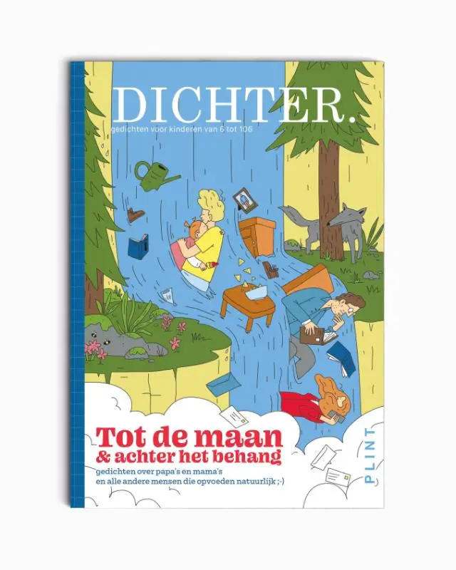 DICHTER. Tot de maan & achter het behang (set van 5)