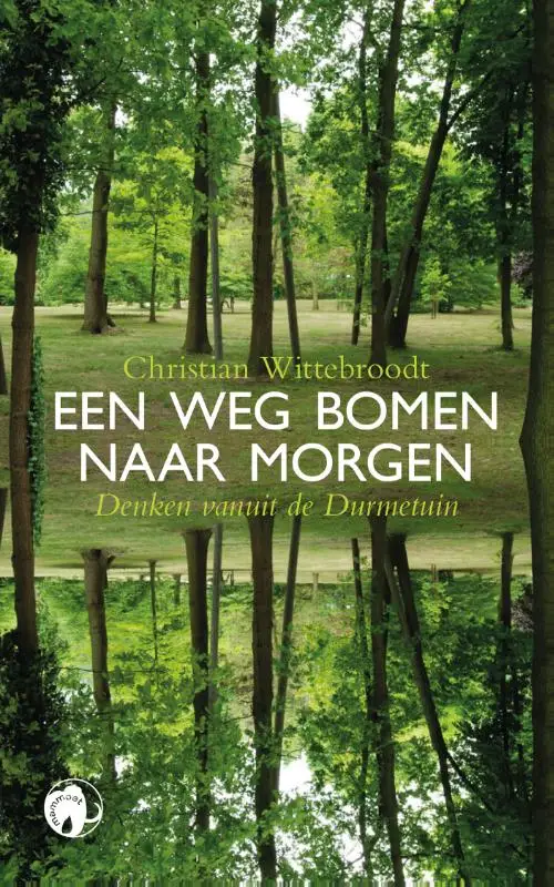 Een weg bomen naar morgen