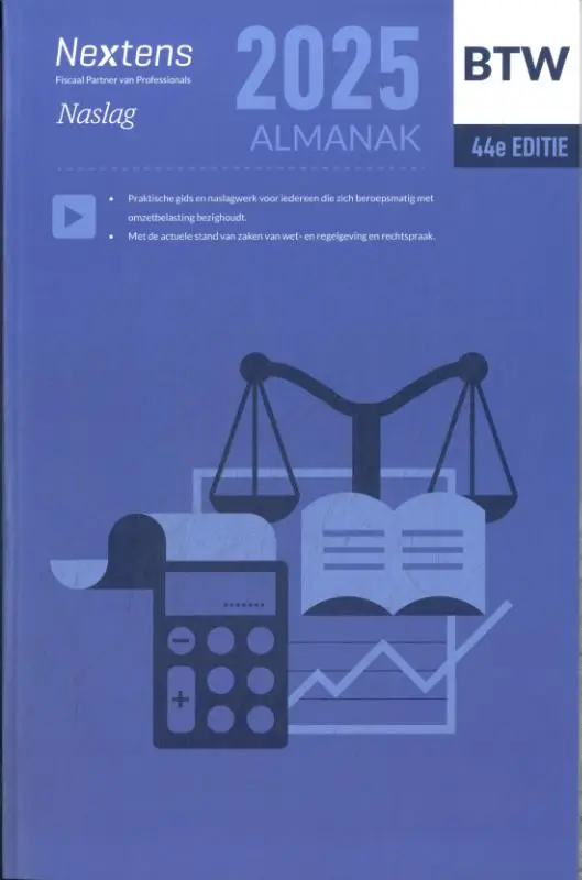 Nextens BTW Almanak / 2025