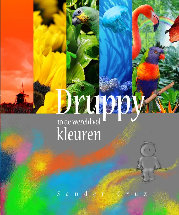 Druppy in de wereld vol kleuren